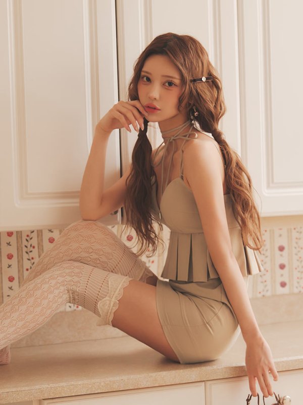 モデル：るりぴ　身長：165cm　着用サイズ：Sサイズ