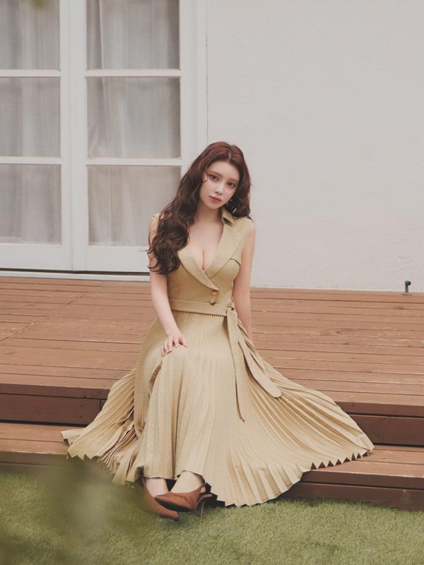 モデル：ももか　身長：156cm　着用サイズ：Sサイズ