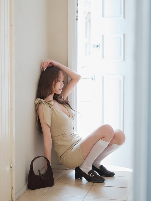 モデル：ゆめ　身長：160cm　着用サイズ：Sサイズ