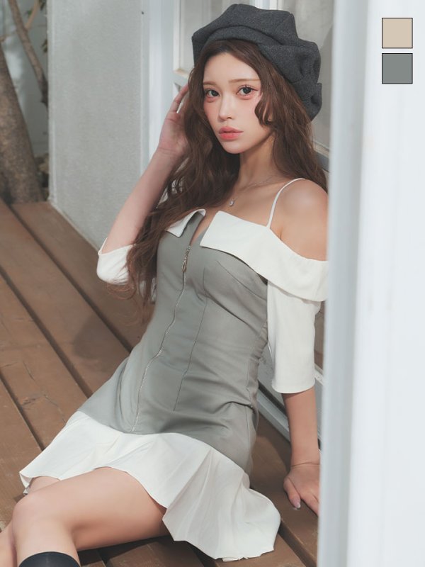 モデル：るりぴ　身長：165cm　着用サイズ：Sサイズ