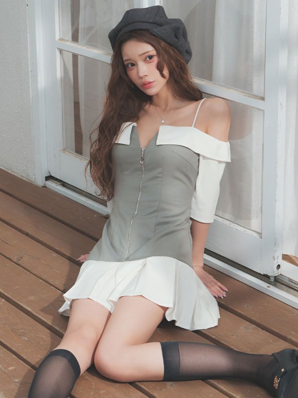 モデル：るりぴ　身長：165cm　着用サイズ：Sサイズ