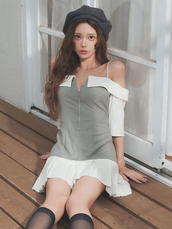 モデル：るりぴ　身長：165cm　着用サイズ：Sサイズ