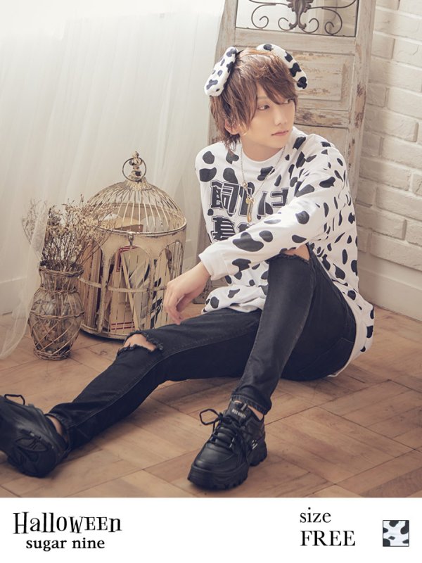 画像5: 【即日発送】【少量再入荷!即日発送!】ダルメシアントレーナー【sugar nineハロウィンコスプレ2点セット】【Fサイズ/1カラー】【HC02】