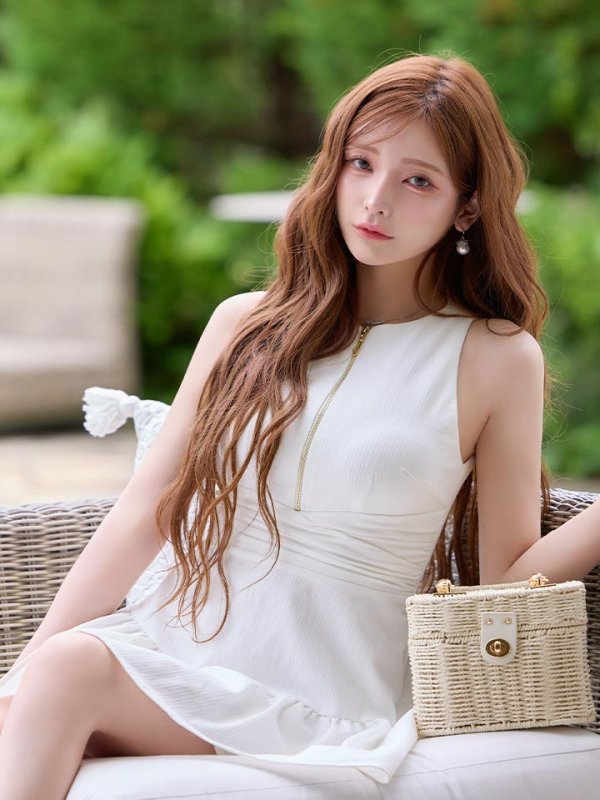 モデル：まみ　身長：161cm　着用サイズ：Sサイズ