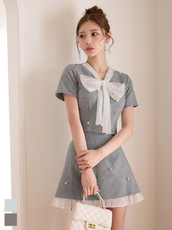 モデル：るりぴ　身長：165cm　着用サイズ：Sサイズ