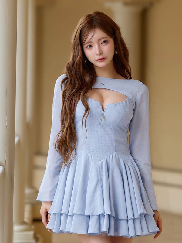 モデル：まみ　身長：161cm　着用サイズ：Sサイズ