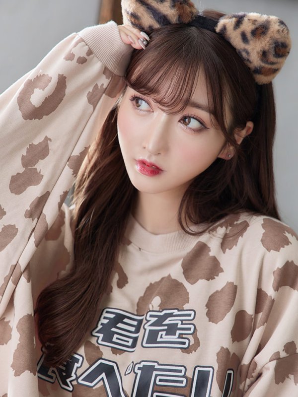 画像10: 【SALE!!】【即日発送】ヒョウトレーナー/アニマルコスプレ【sugar nineハロウィンコスプレ2点セット】【Fサイズ/1カラー】【YMT】