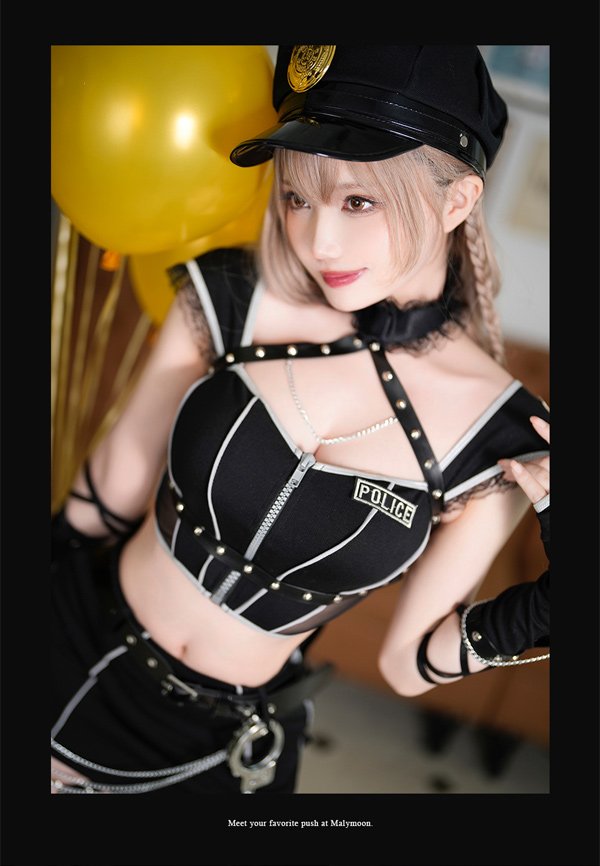 画像5: 【即日発送】シークレットポリス【マリームーン】【ハロウィンコスプレ11点セット】【フリーサイズ/1カラー】[HC03]