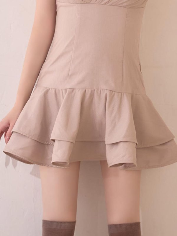モデル：羽澄まり　身長：158cm　着用サイズ：Sサイズ