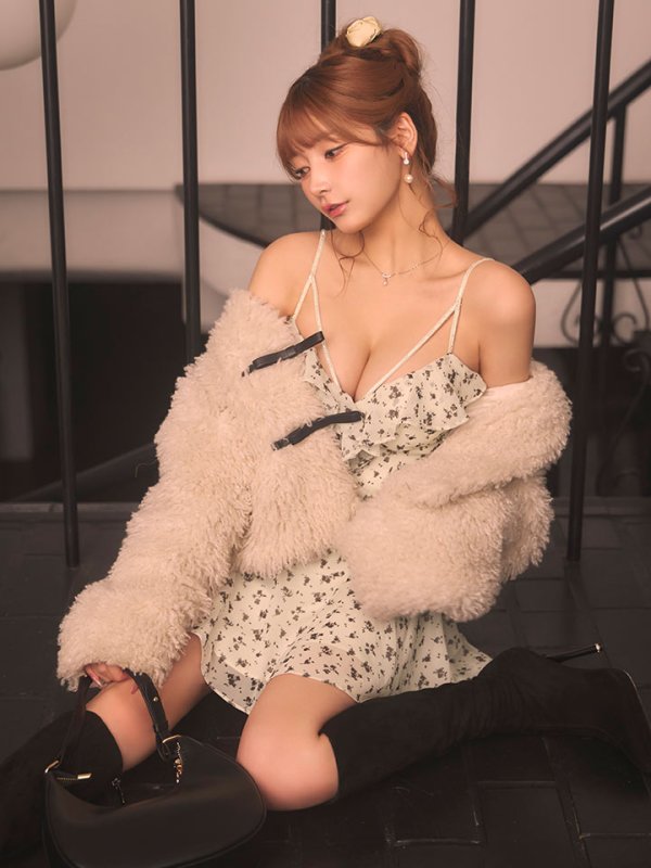 モデル：まみ　身長：161cm　着用サイズ：Sサイズ