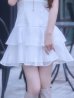 ホワイト モデル：ももか　身長：156cm　着用サイズ：Sサイズ