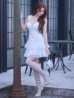 ホワイト モデル：ももか　身長：156cm　着用サイズ：Sサイズ