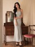 グレー　モデル：ゆいぴす　身長：170cm　着用サイズ：Sサイズ