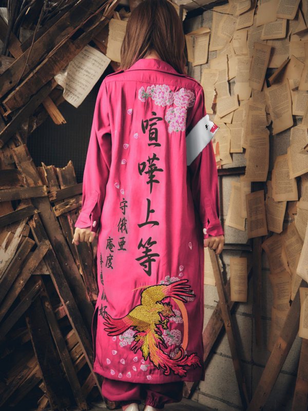 画像12: 【即日発送】メンズ向け！XXL登場！特攻服コスプレセット【sugar nineハロウィン4点セット】【S-XLサイズ/8カラー】(7137SB)[HC03]