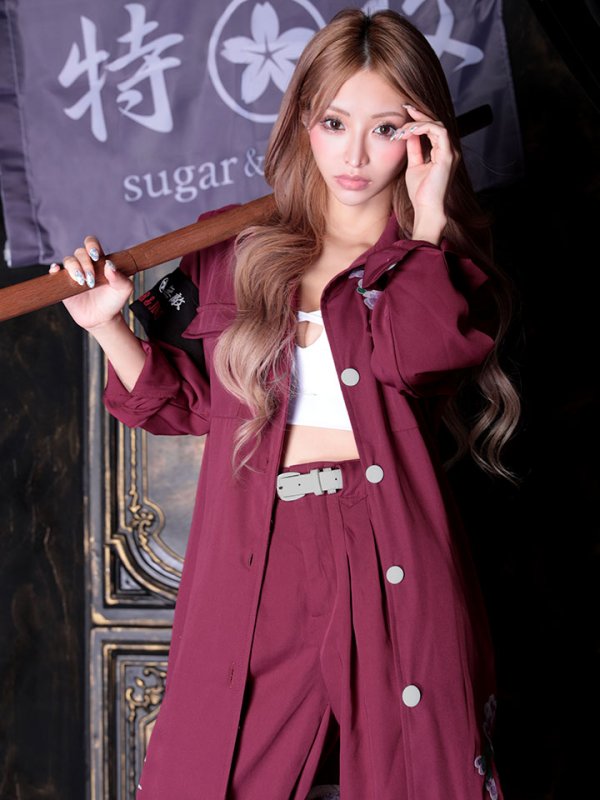 画像7: 【即日発送】門りょうちゃん着用特攻服コスプレセット【sugar nineハロウィン4点セット】【S-XLサイズ/6カラー】(7137SB)[HC02]