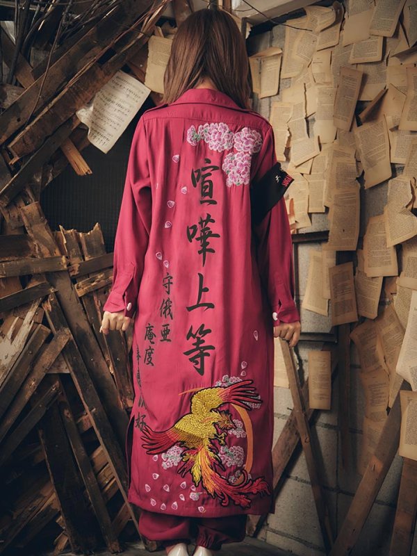 画像12: 【即日発送】特攻服コスプレセット【sugar nineハロウィン4点セット】【S-XXLサイズ/8カラー】(7137SB)[HC03]