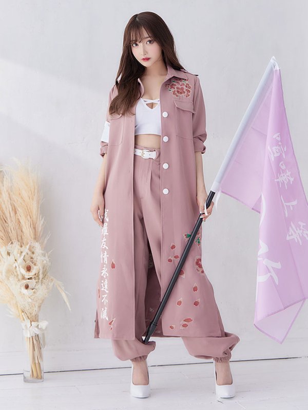 画像14: 【即日発送】特攻服コスプレセット【sugar nineハロウィン4点セット】【S-XLサイズ/8カラー】(7137SB)[HC02]