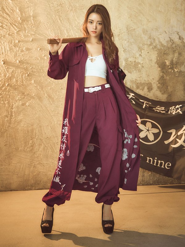 画像32: 【即日発送】【ハロウィン】特攻服コスプレセット【コスプレ4点セット】【S-XLサイズ/8カラー】[HC03]