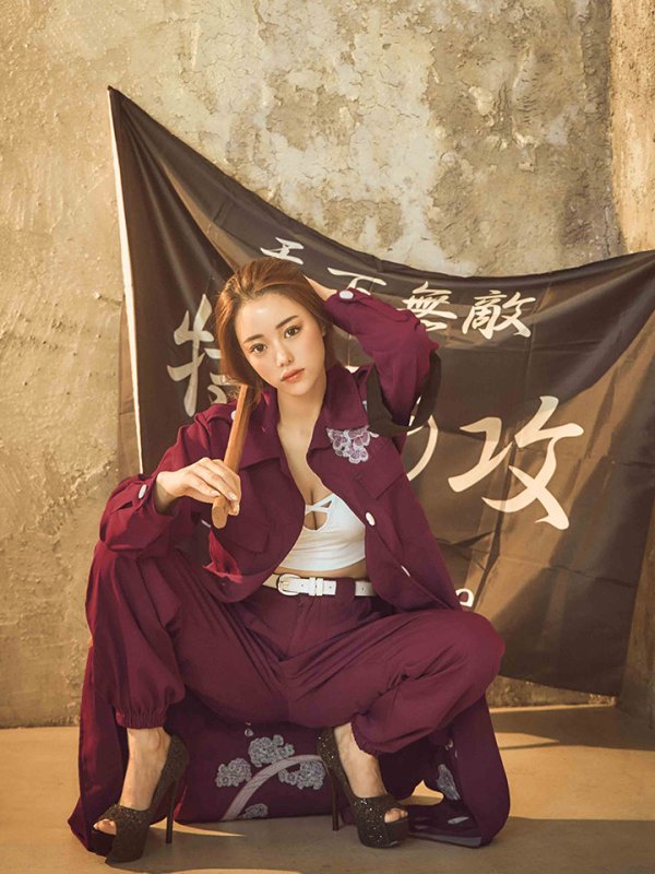 画像35: 【即日発送】【ハロウィン】特攻服コスプレセット【コスプレ4点セット】【S-XLサイズ/8カラー】[HC03]