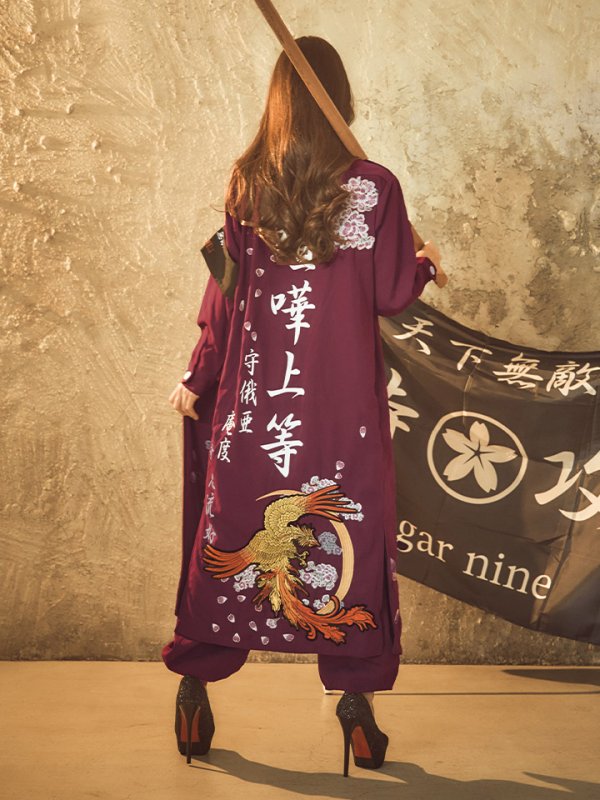 画像37: 【即日発送】【ハロウィン】特攻服コスプレセット【コスプレ4点セット】【S-XLサイズ/8カラー】[HC03]