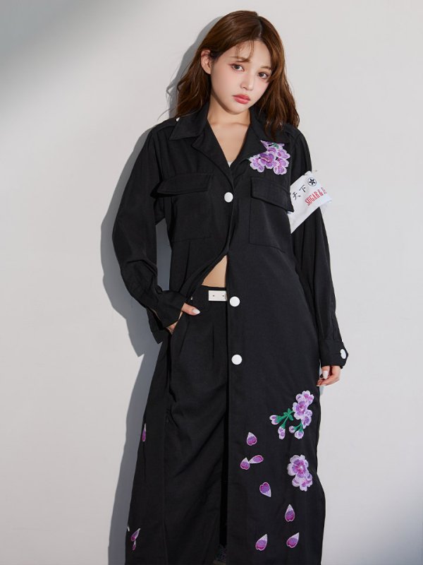 モデル：吉木千沙都 身長：158cm　着用サイズ：S-Mサイズ