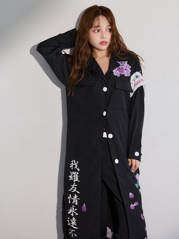 モデル：吉木千沙都 身長：158cm　着用サイズ：S-Mサイズ