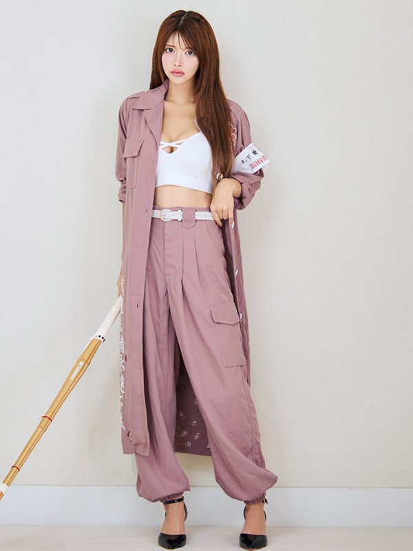 画像4: 【即日発送】【ハロウィン】特攻服コスプレセット【コスプレ4点セット】【S-XLサイズ/8カラー】[HC03]