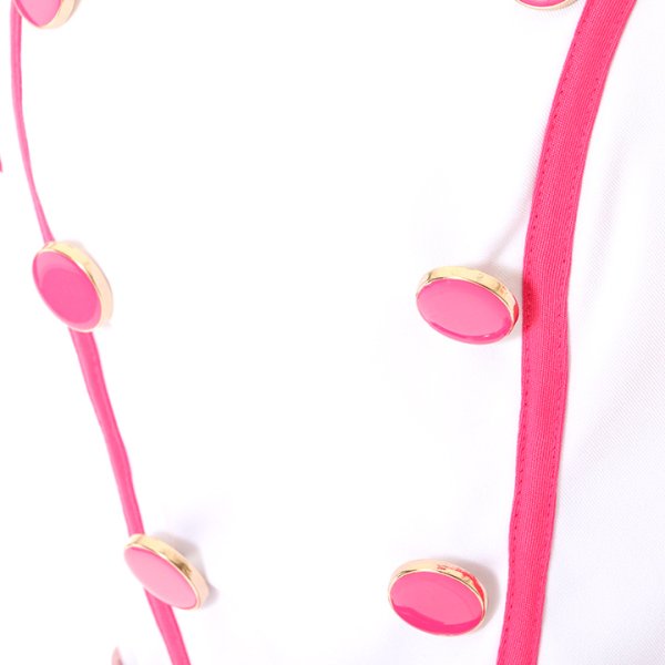 画像13: 【アウトレット】【ハロウィン】ピンクCAコスプレセット【S-XLサイズ/1カラー】[HC03]