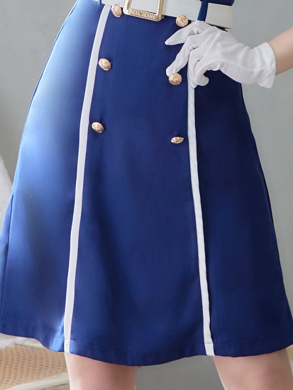 画像8: 【即日発送】CAコスプレセット【ハロウィン】5点セット CAコスプレセット [HC03]