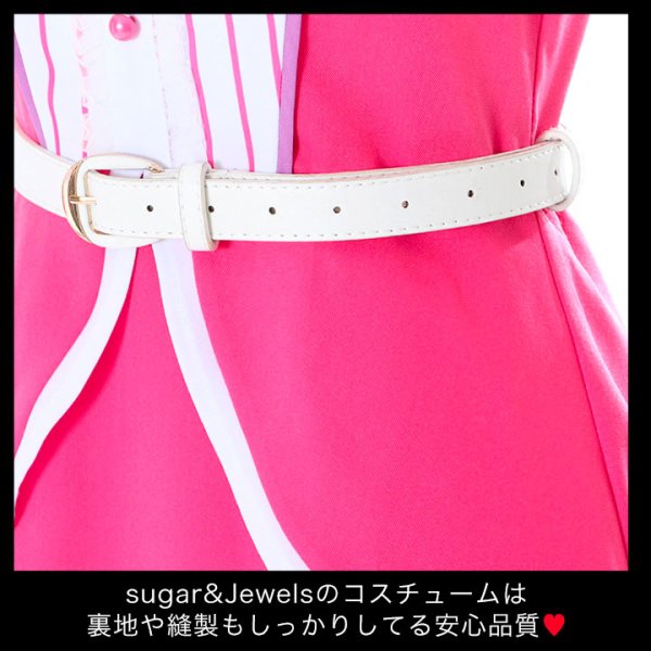 画像10: 【値下げ!】【即日発送】【ハロウィンコスプレ5点セット】ピンクドールバニー【S-XLサイズ/1カラー】( W001795/ SAMU20P)[OF01