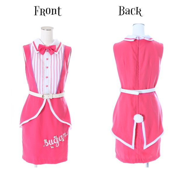 画像18: 【SALE!!】【即日発送】【ハロウィン】ピンクドールバニーコスプレ【コスプレ5点セット】（5722meganeSB）【S-XLサイズ/1カラー】[OF01]