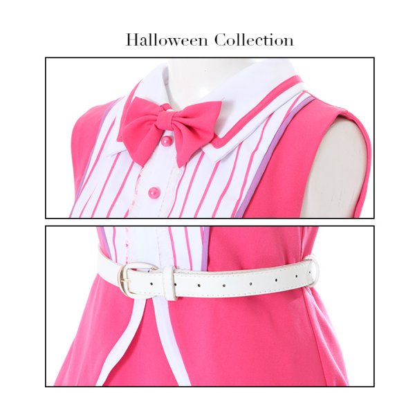 画像19: 【SALE!!】【即日発送】【ハロウィン】ピンクドールバニーコスプレ【コスプレ5点セット】（5722meganeSB）【S-XLサイズ/1カラー】[OF01]