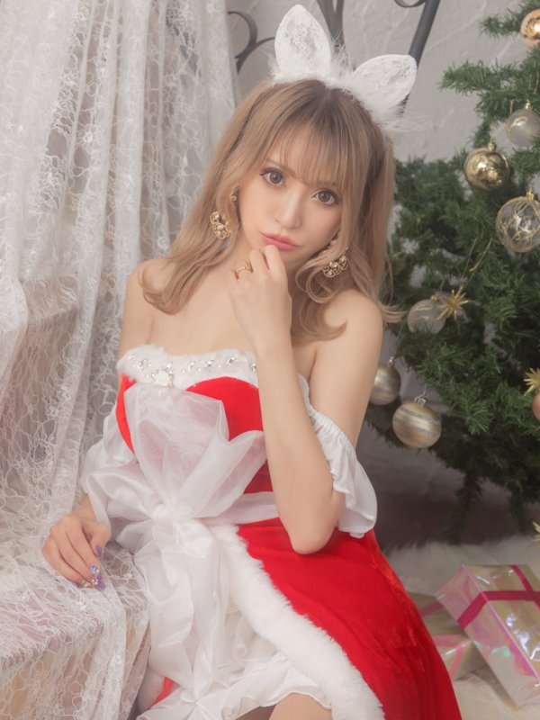 画像9: 【即日発送】【sugar nine サンタコス4点セット】【S〜Lサイズ/1カラー】さくりなちゃんコラボサンタコスプレ[OF01]