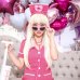 画像3: 【値下げ！】【即日発送】【ハロウィン2点セット】ピンクナースコスプレセット【S-Lサイズ/1カラー】(6731sockSB/ch02)[HC02]