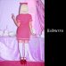 画像7: 【値下げ！】【即日発送】【ハロウィン2点セット】ピンクナースコスプレセット【S-Lサイズ/1カラー】(6731sockSB/ch02)[HC02]