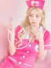 画像10: 【値下げ！】【即日発送】【ハロウィン】ピンクナースコスプレセット【コスプレ2点セット】【S-Lサイズ/1カラー】(6731sockSB/ch02)[HC02]