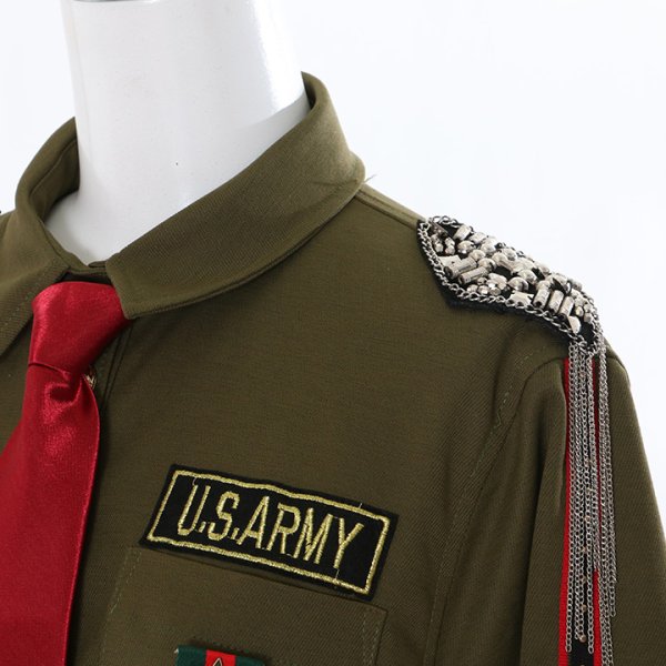 画像9: 【SALE!!】【即日発送】ミリタリーコスプレセット【ハロウィン5点セット】【S-Mサイズ/1カラー】(HC206_SV)[HC03]