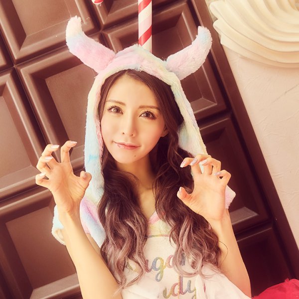 画像5: 【SALE!!】【即日発送】キャンディモンスターコスプレセット【ハロウィン2点セット】【S?Mサイズ/3カラー】 [HC02]