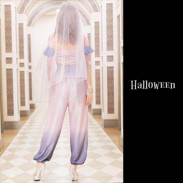 画像5: 【即日発送】アラビアンガール/アラジンコスプレセット【ハロウィン4点セット】【S-Mサイズ/2カラー】[HC03]