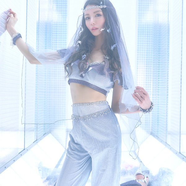 画像5: 【即日発送】アラビアンガール/アラジンコスプレセット【ハロウィン4点セット】【S-Mサイズ/2カラー】[HC03]