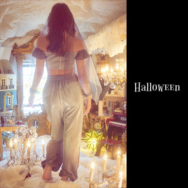 画像6: 【即日発送】アラビアンガール/アラジンコスプレセット【ハロウィン4点セット】【S-Mサイズ/2カラー】[HC03]