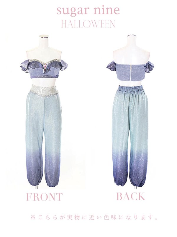 画像14: 【即日発送】アラビアンガールコスプレセット【ハロウィン4点セット】【S-Mサイズ/2カラー】[OF01]