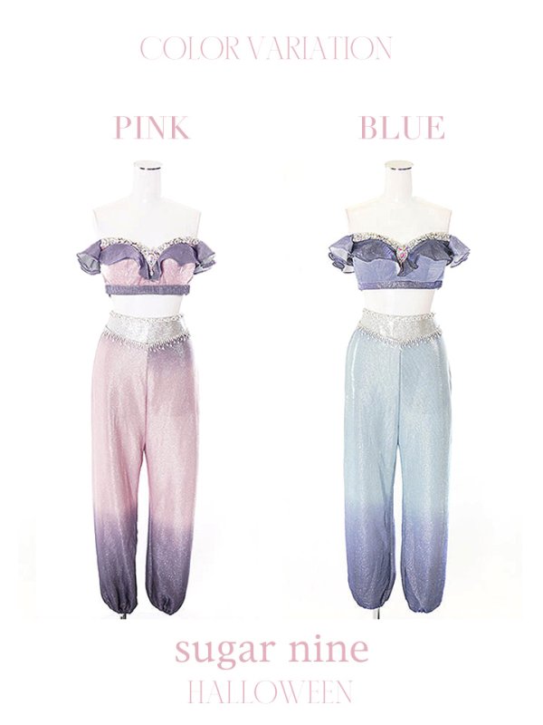 画像15: 【即日発送】アラビアンガールコスプレセット【ハロウィン4点セット】【S-Mサイズ/2カラー】[OF01]