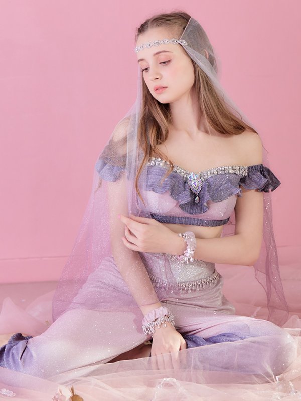 画像12: 【即日発送】アラビアンガールコスプレセット【ハロウィン4点セット】【S-Mサイズ/2カラー】[OF01]