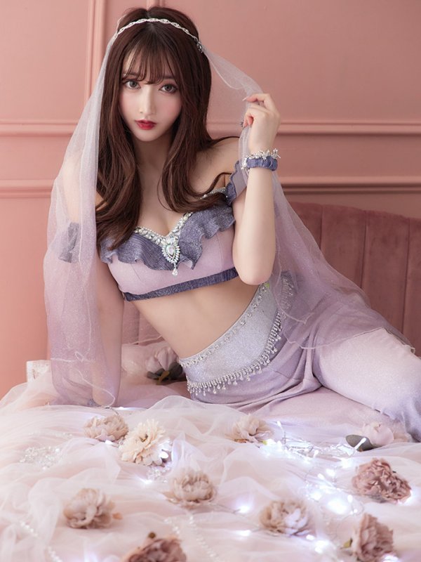 画像10: 【即日発送】アラビアンガール/アラジンコスプレセット【ハロウィン4点セット】【S-Mサイズ/2カラー】[OF01]