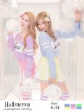 【値下げ！】【即日発送】チアガールコスプレセット【ハロウィン4点セット】【S-Mサイズ/3カラー】[HC02]