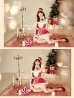 画像6: 【即日発送】【クリスマスコスプレ6点セット】【Malymoon/マリームーン】ドレスサンタ【フリーサイズ/1カラー】[YMT]