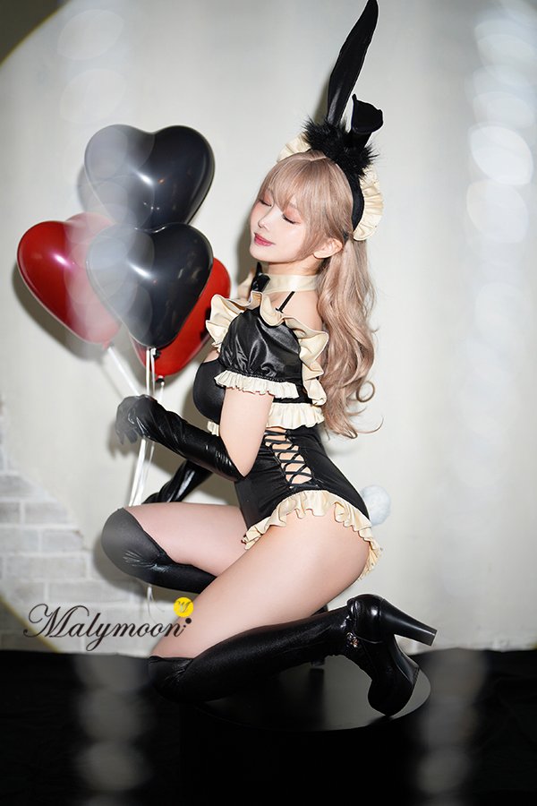 画像7: 【即日発送】フレンチメイドバニー【マリームーン】【ハロウィンコスプレ5点セット】【フリーサイズ/1カラー】[HC03]