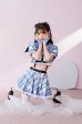 画像4: 【即日発送】チェックデビル制服コスチューム【マリームーン】【ハロウィンコスプレ10点セット】【フリーサイズ/2カラー】[YMT]