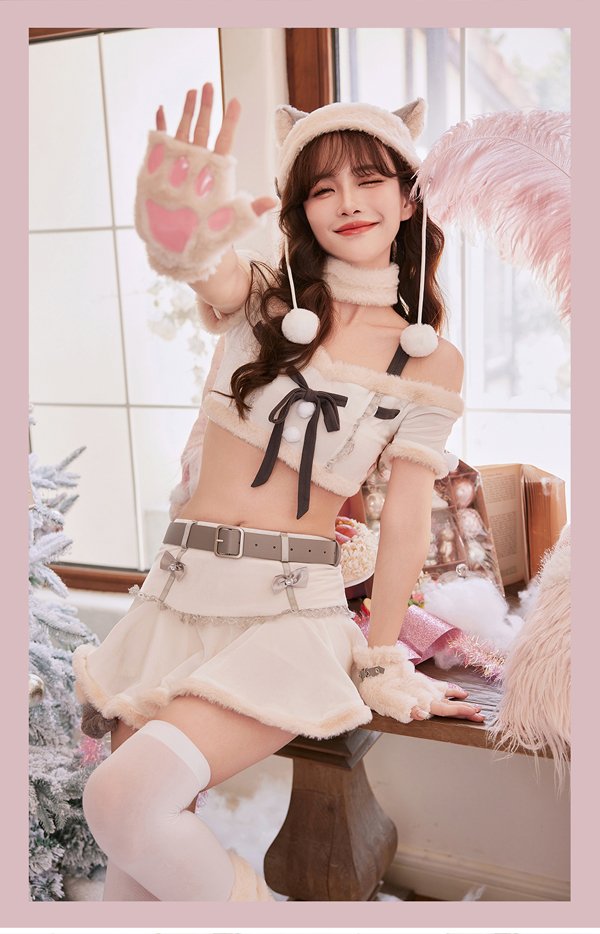 画像7: 【即日発送】【クリスマスコスプレ9点セット】【Malymoon/マリームーン】ラグドールサンタ【フリーサイズ/1カラー】[YMT]